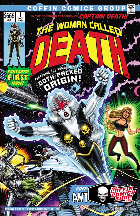 Lady Death: Mischief Night #1 - Woman Called Death Edition (BP Edition!) - Catacomb 9/10