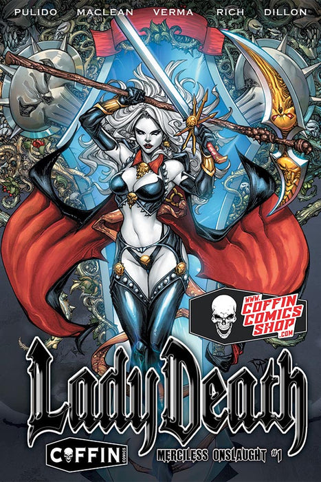 Lady Death: Merciless Onslaught - Hardcover Edition