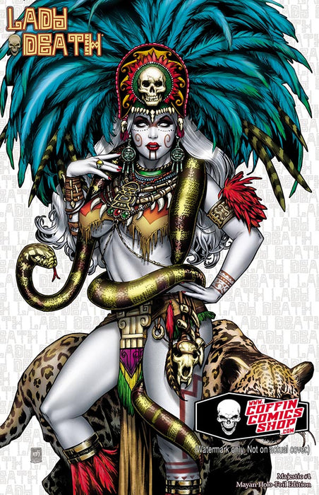 Lady Death: Majestic #1 - Mayan Holo-Foil Edition