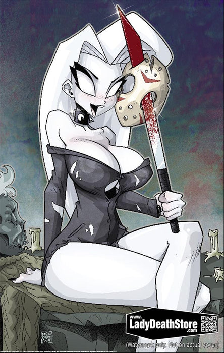 Lady Death: Mask 11x17” Print