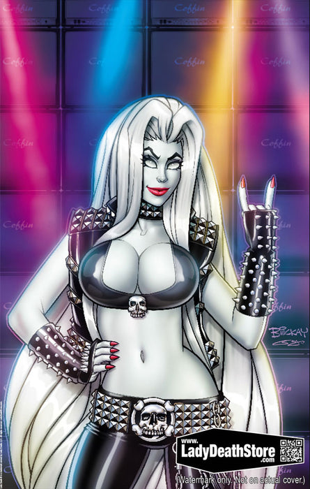 Lady Death: Metal Goddess 11x17" Print
