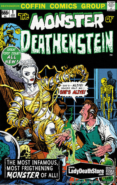 Lady Death: Monster of Deathenstein 11x17" Print