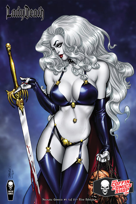 Lady Death: Necrotic Genesis #1 (of 2) - Comic Shop Elite Edition