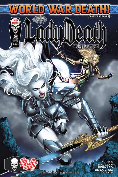 Lady Death: Necrotic Genesis #2 (of 2) - Comic Shop Standard Edition