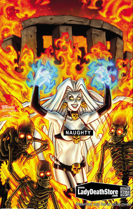 Lady Death: Naughty Samhain 11x17" Print