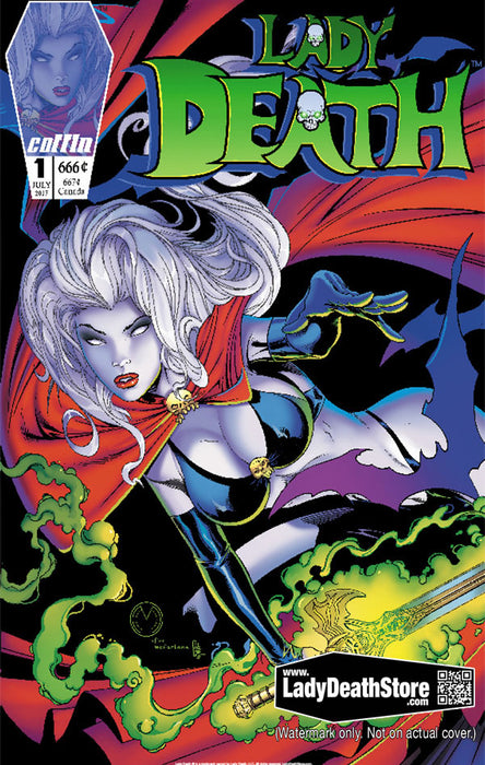 Lady Death: Nightcrawler Logo 11x17" Print