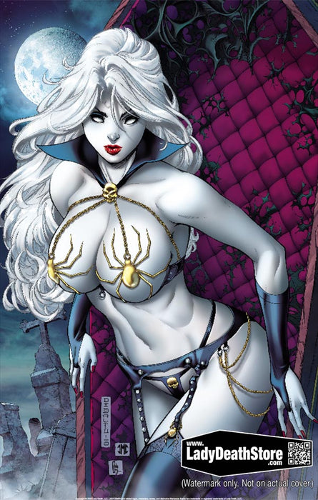 Lady Death: Resurrected 11x17" Print