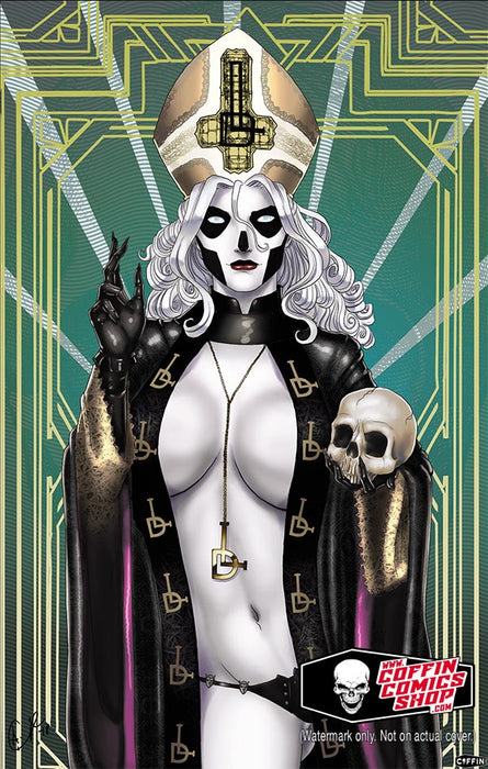 Lady Death: Ritual III Mask 11x17" Print