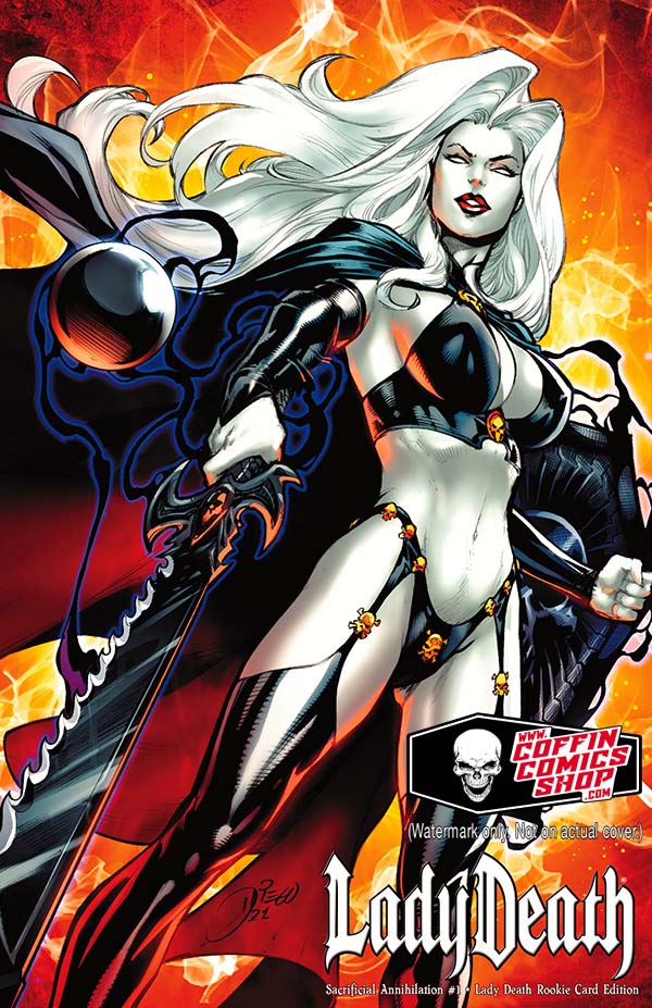 Lady Death: Sacrificial Annihilation #1 - Lady Death Rookie Card