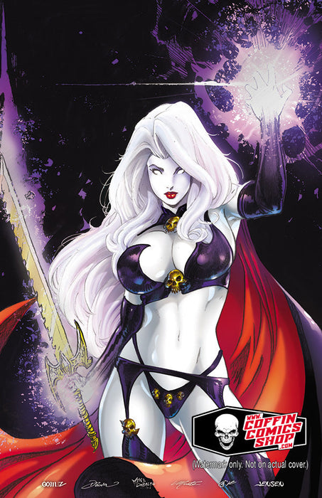 Lady Death: Sacrificial Annihilation #1 - Swornfest Instant Metal Virgin Art Edition (BP Edition!) - Catacomb 3/19