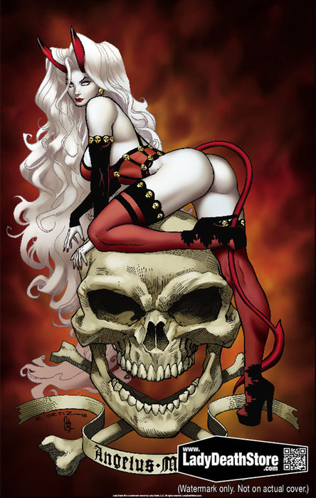 Lady Death: Skull & Bones Succubus 11x17" Print