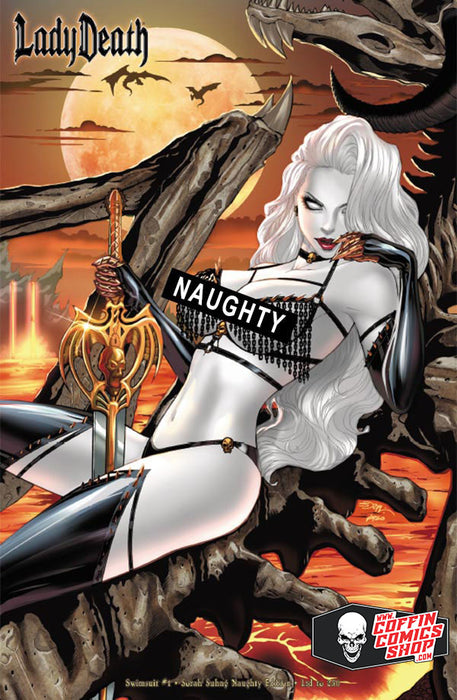 Lady Death: Swimsuit #1 - Sorah Suhng Naughty Edition (BP Edition!) - Catacomb 7/9
