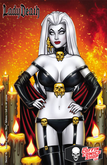 Lady Death: Sworn #1 - McKay Premiere Nice Edition (BP Edition!) - Catacomb 8/13
