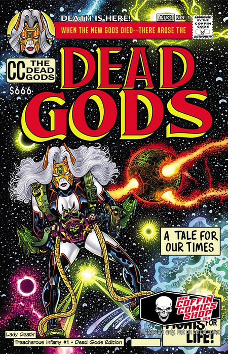 Lady Death: Treacherous Infamy #1 - Dead Gods Edition (BP Edition!) - Catacomb 12/11