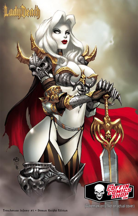 Lady Death: Treacherous Infamy - Demon Knight Edition (Mockup) - Catacomb 7/23