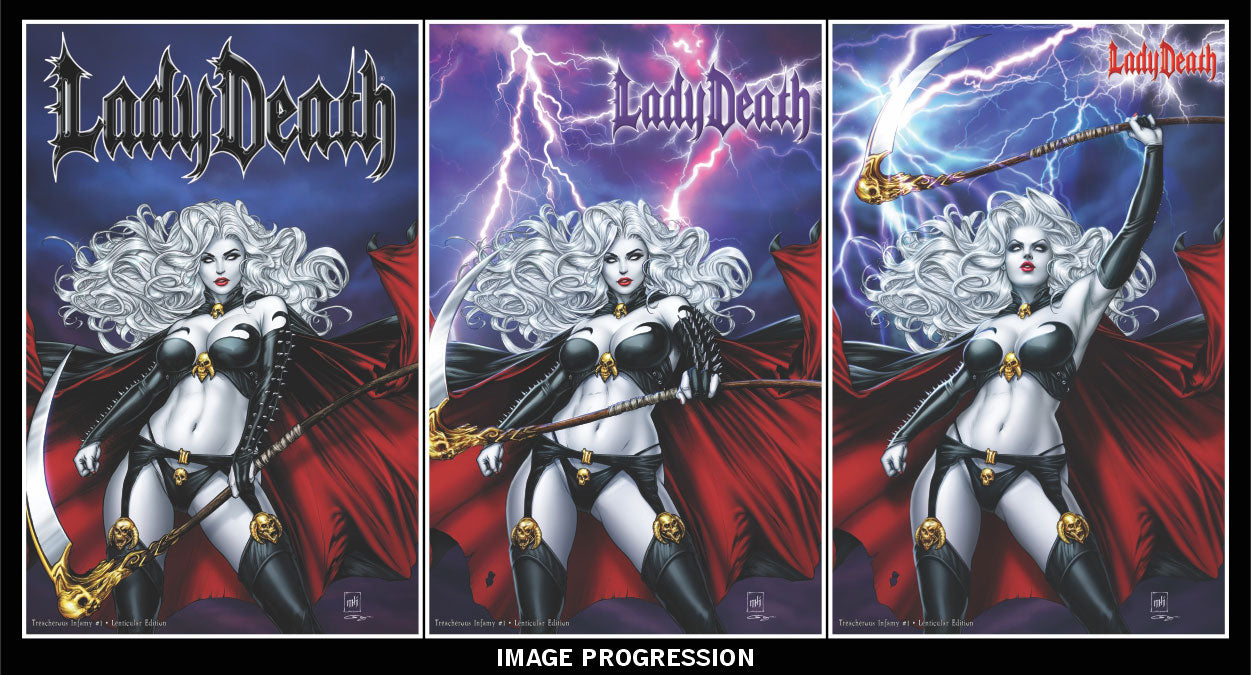 Lady Death: Treacherous Infamy - Lenticular Edition