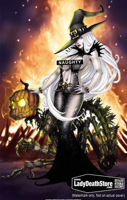 Lady Death: Trick or Treat 11x17" Print