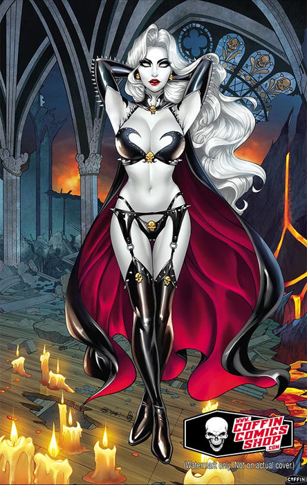 Lady Death: Tryptic Lady Death 11x17" Print