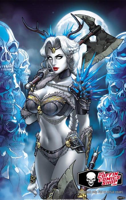 Lady Death: Winter Solstice 11x17" Print