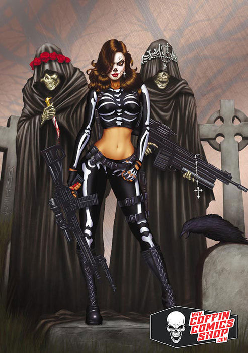 La Muerta: Dark Reaper Metallicard (Catacomb 10/15)