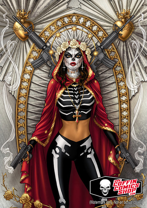 La Muerta: Dawn McTeigue Legend Metallicard (LOW #6) - Catacomb 6/18