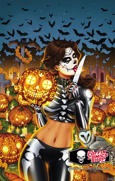 La Muerta: Halloween Glow 11x17" Print