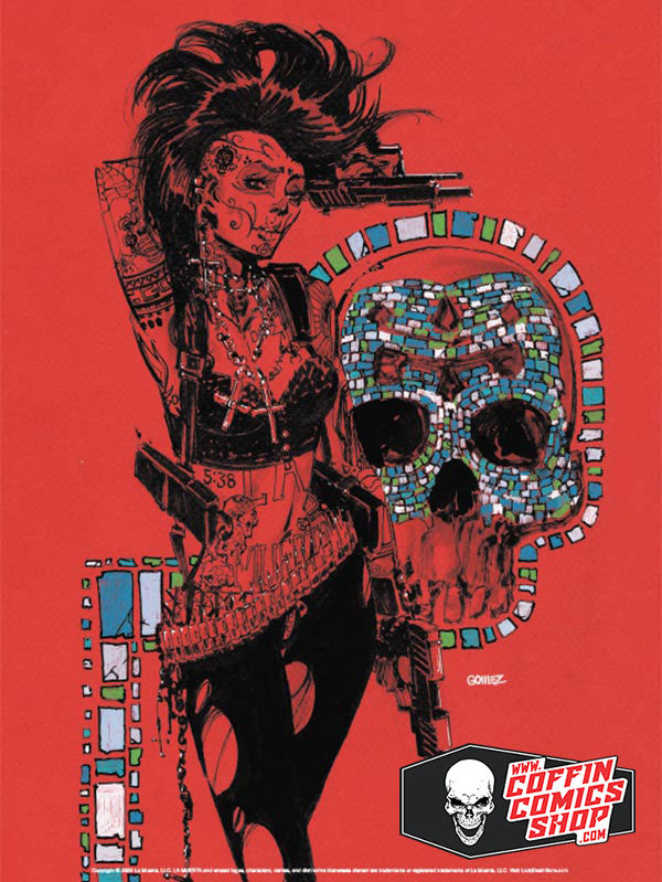Infinityverse La Muerta: Infinityverse Punk Rocker 9x12” Mini Print ...