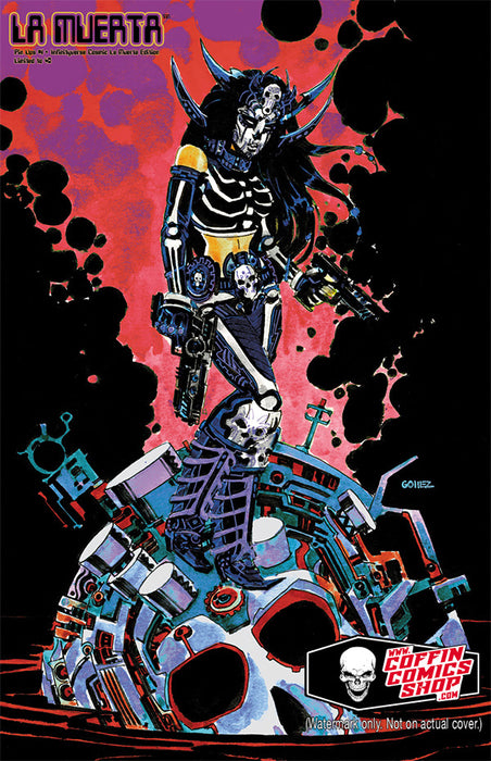 La Muerta: Pin Ups #1 - Infinityverse Cosmic La Muerta Edition (Mockup) - Catacomb 12/11