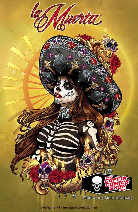 La Muerta: Vengeance #1 - Enraptured Metal Edition (Mockup) - Mockup Monday 2/2