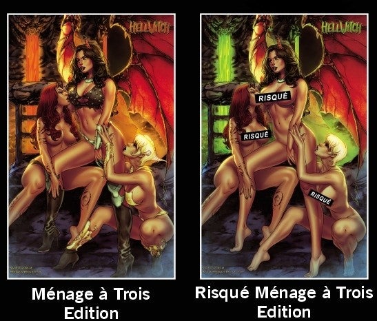 Hellwitch: Sacrilegious #1 - Menage a Trois 2-Book Set (LOW #4) - Catacomb 11/21