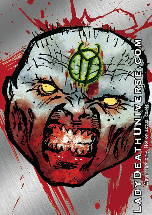 Zack the Zombie Exterminator: Brad Rockwell Metallicard