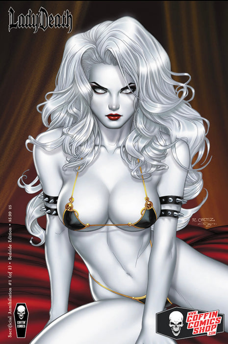 Lady Death: Sacrificial Annihilation #1 (of 2) - Comic Shop Bedside Edition