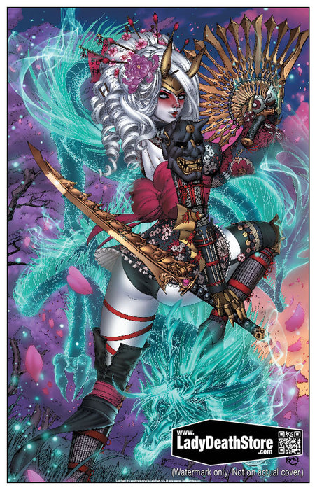 Lady Death: Hannya 11x17" Print